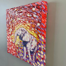 Load image into Gallery viewer, Abstract Elephant Original Oil Painting
